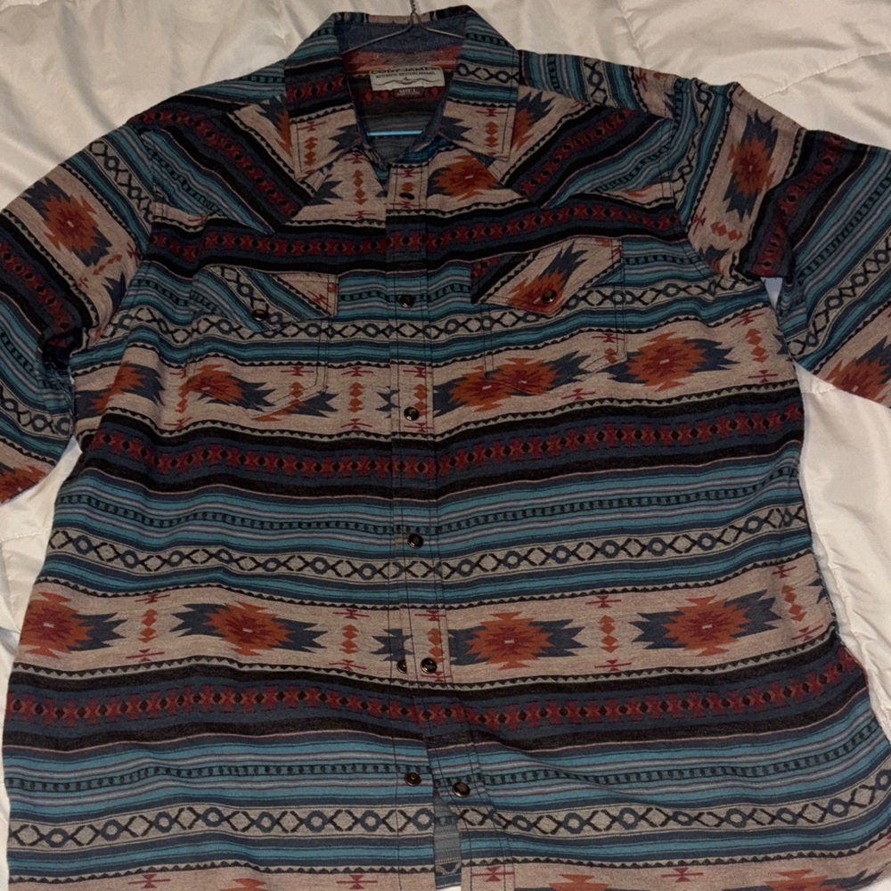 Cody James Patterned Button-Up Shirt